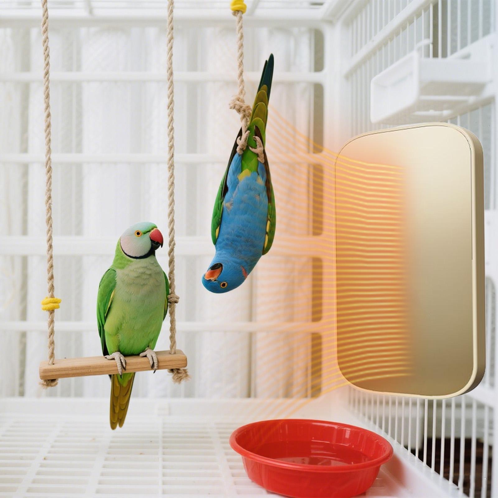Patio Heater Standing - Bird Heating Perch Stand Warmer Cage