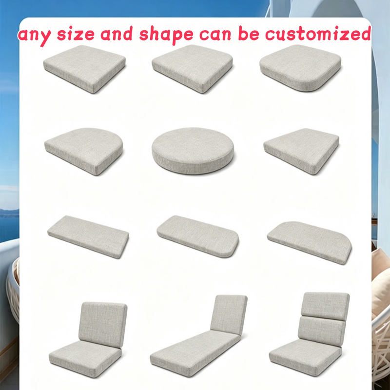 Outdoor Furniture Upholstery - Sofa Cushion Custom Bench Cushions Chair