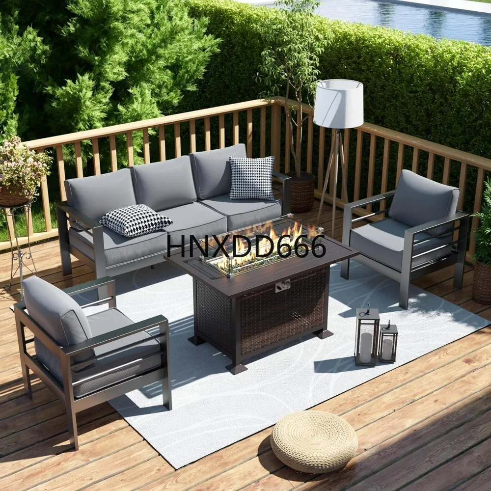 Patio Furniture Set with Fire  - Outdoor Furniture Fire Pit Set review and price