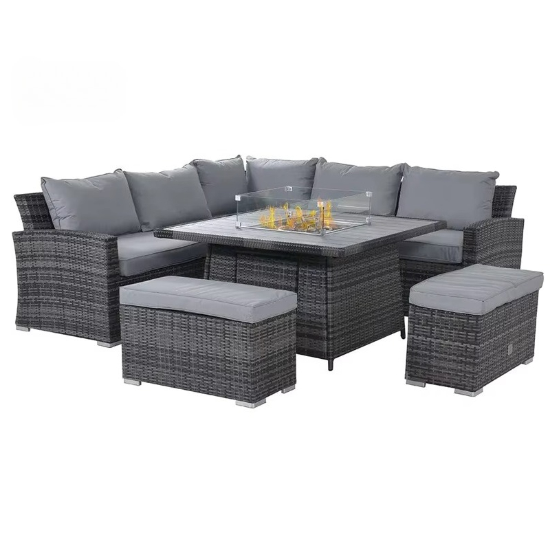 Garden Patio Sofa Set Waterpro - Outdoor Furniture Fire Pit Set review and price