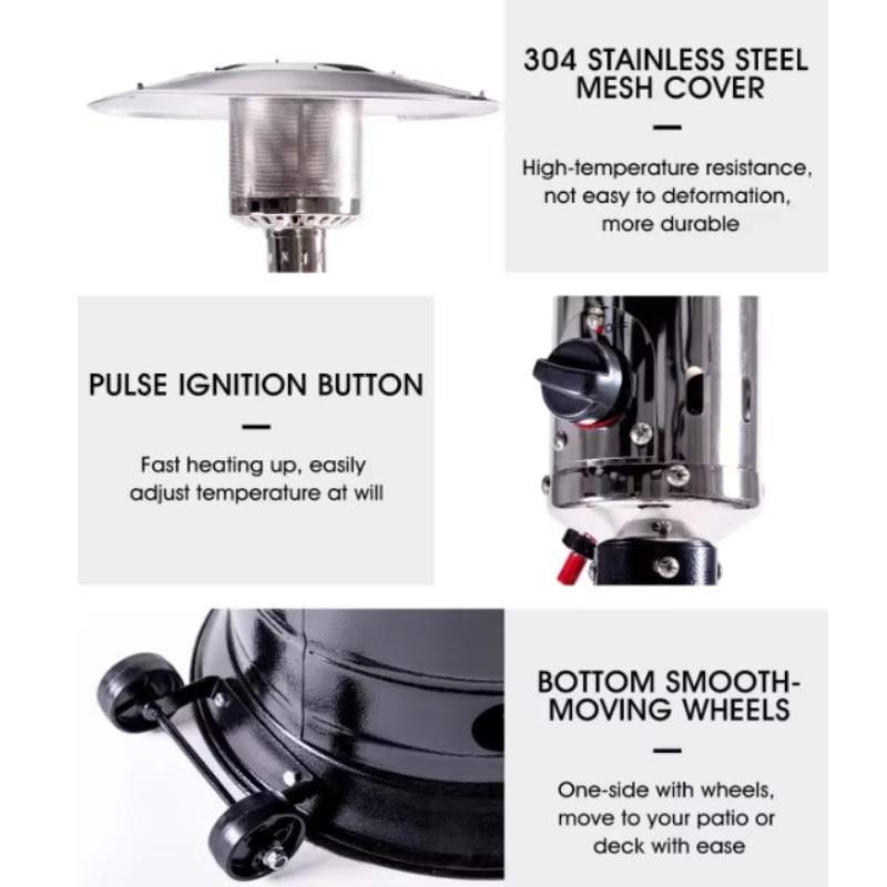 Standing Heaters Outdoor with  - Patio Heater Standing review and price