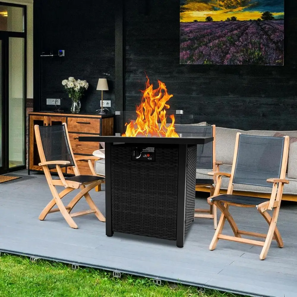 Wicker Outdoor Patio Furniture - Outdoor Furniture Fire Pit Set review and price