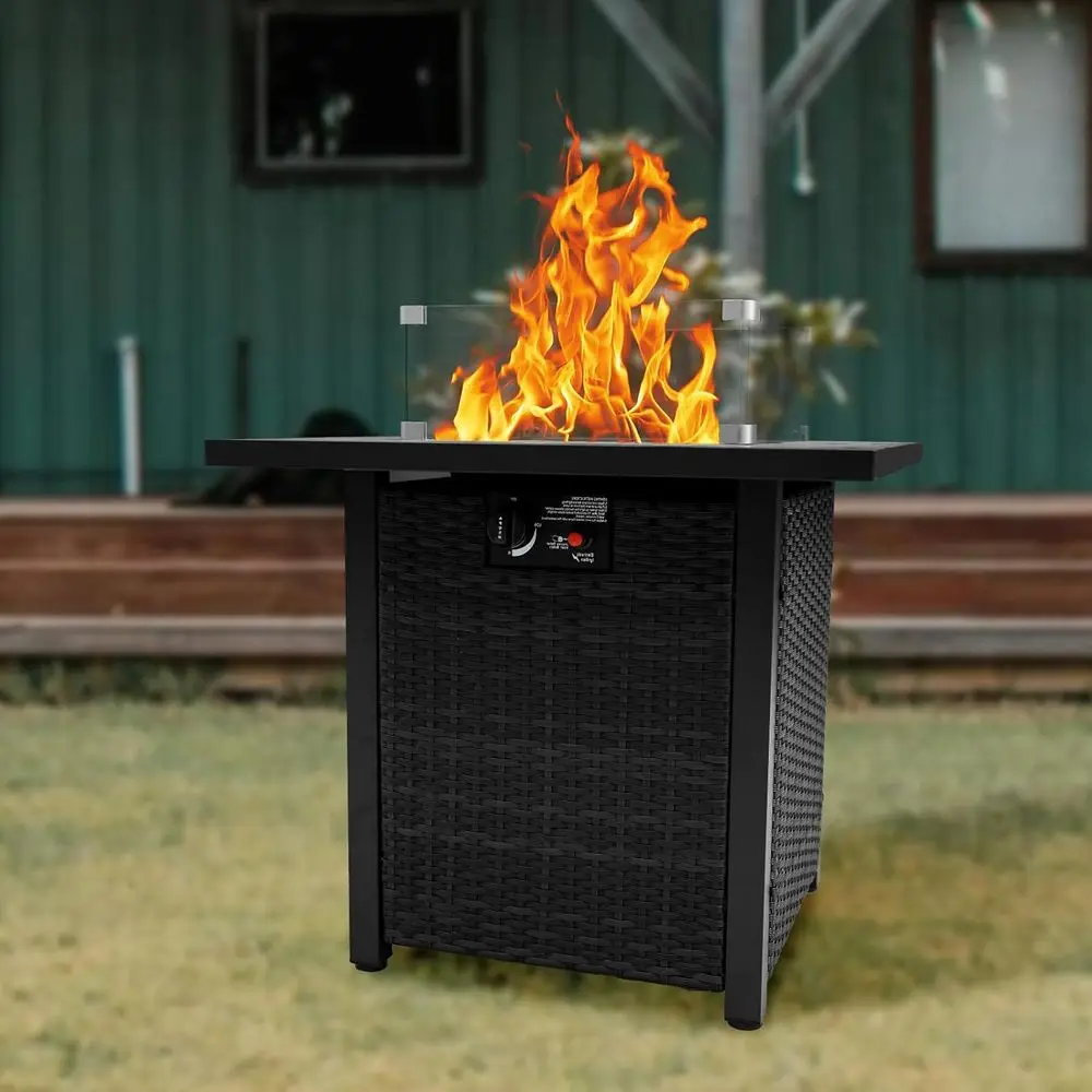 Wicker Outdoor Patio Furniture - Outdoor Furniture Fire Pit Set review and price
