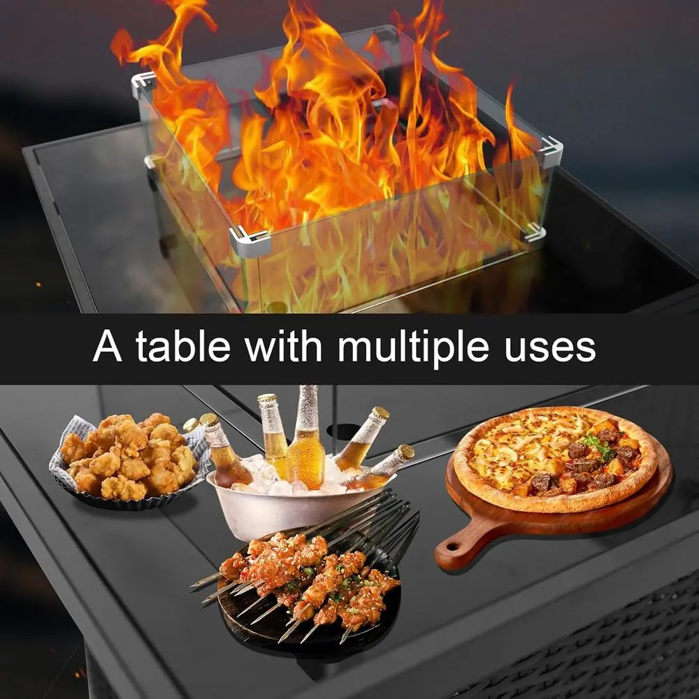 Wicker Outdoor Patio Furniture - Outdoor Furniture Fire Pit Set review and price