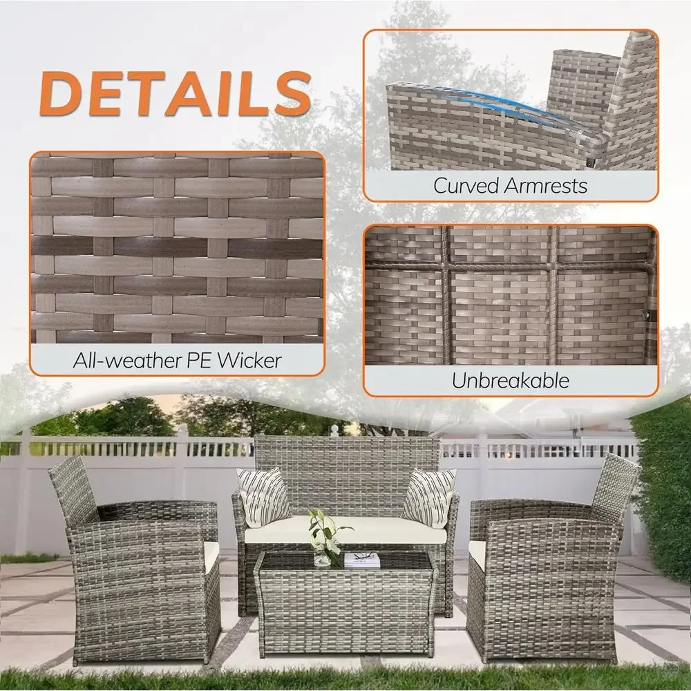 Outdoor Wicker Patio Furniture - Outdoor Furniture Grey review and price