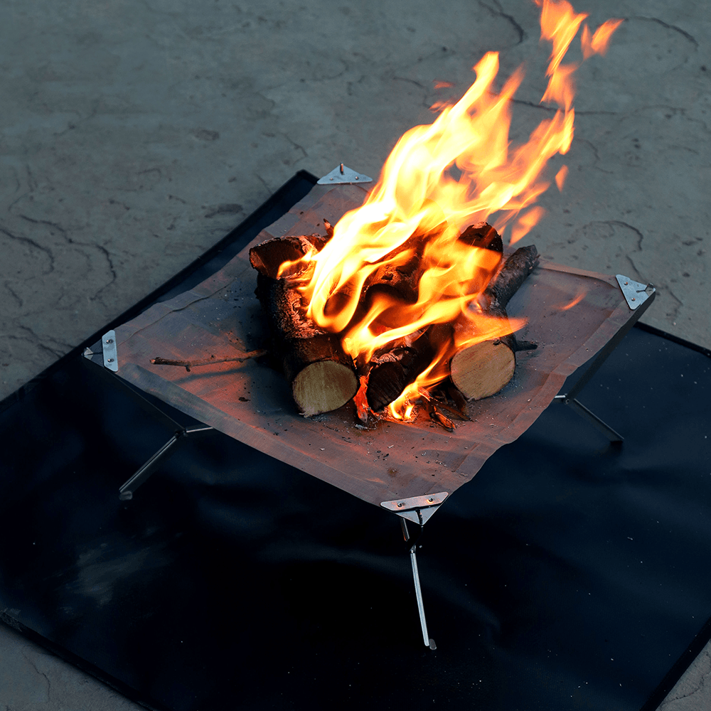 Foldable Fire Pit Grill Bonfir - Patio Heater Standing review and price