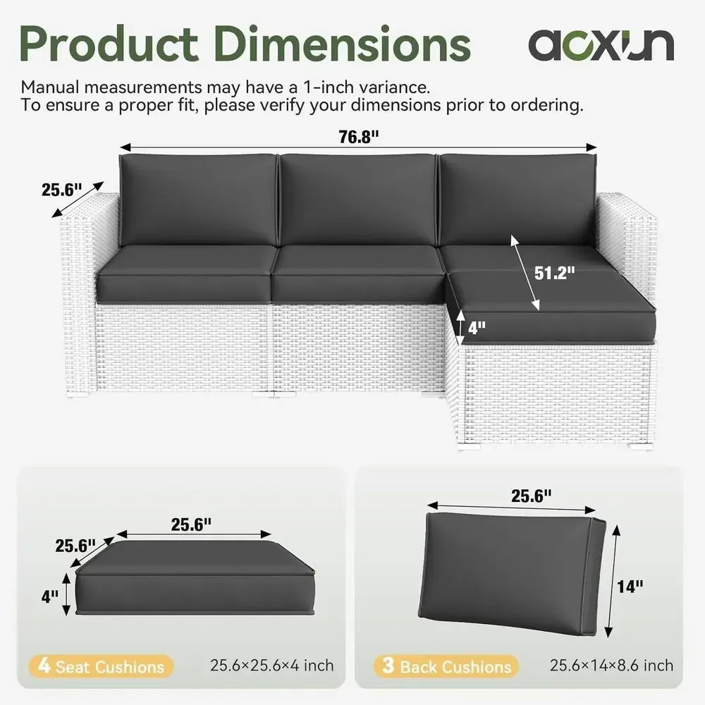 7-Piece Grey Outdoor Furniture - Outdoor Furniture Grey review and price