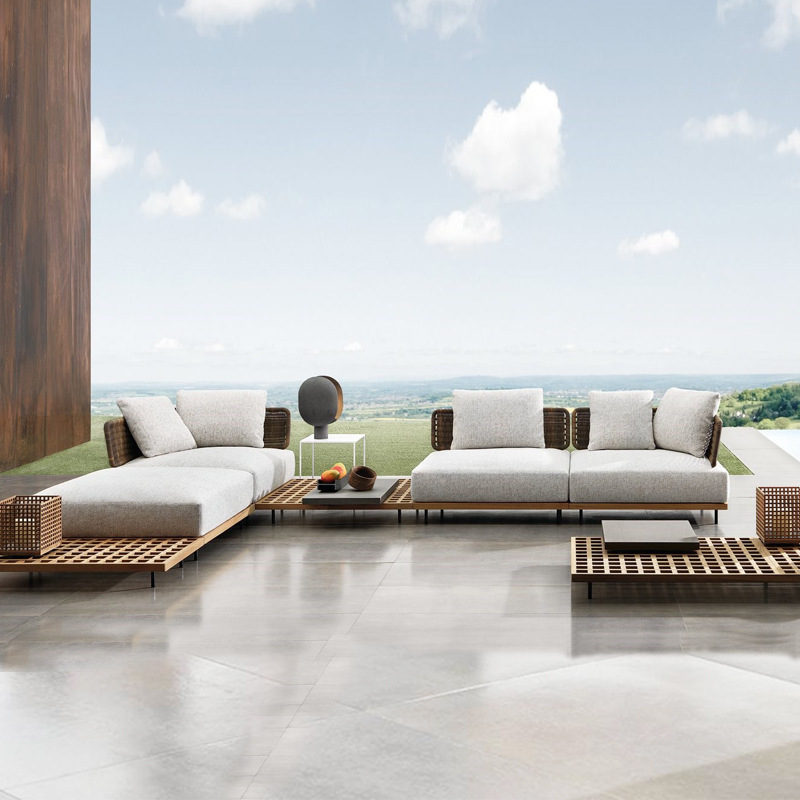 qw-Outdoor Sofa Patio Villa Te - Outdoor Furniture Upholstery review and price