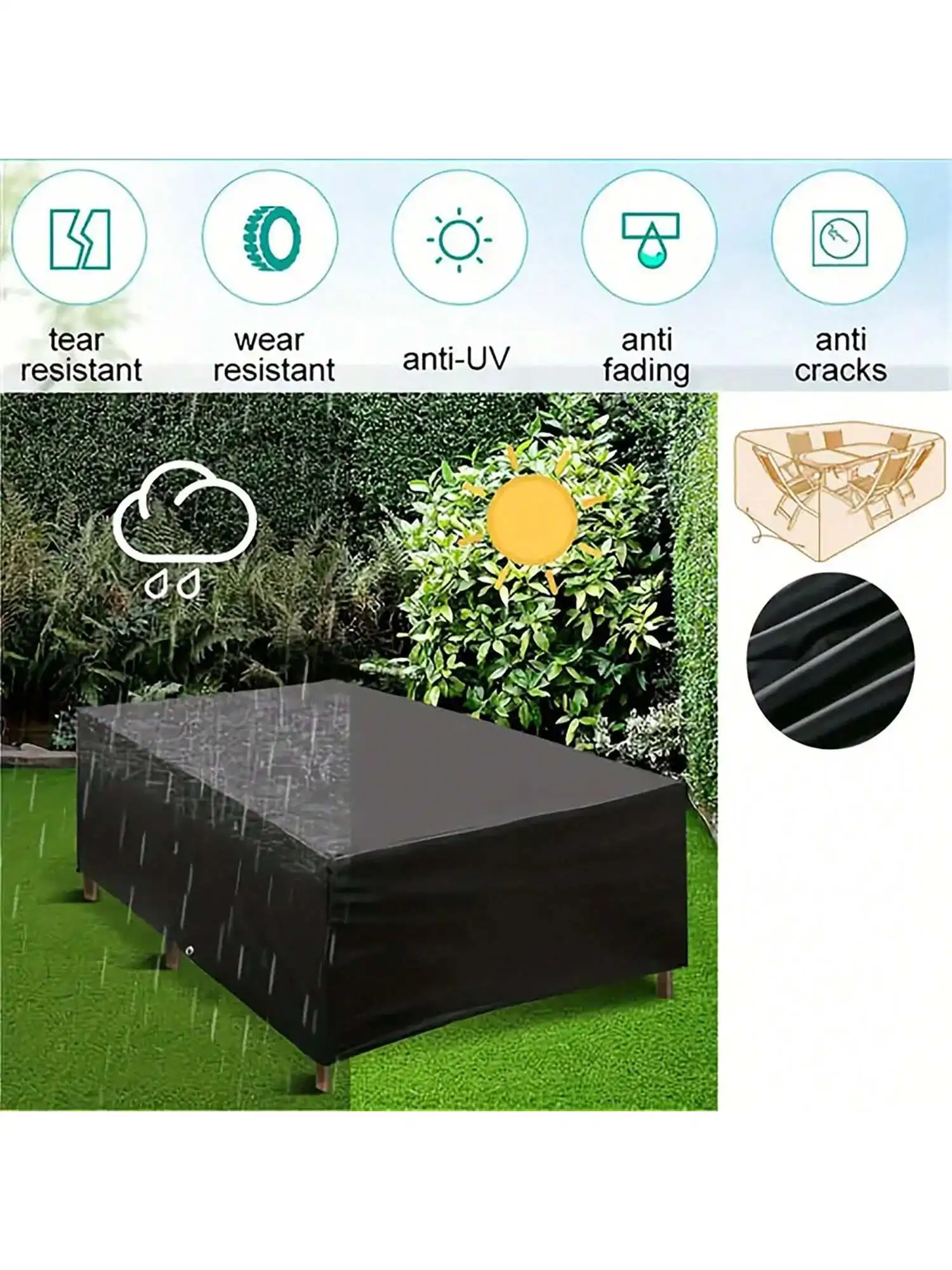 Multi-Size Outdoor Patio Garde - Outdoor Furniture Used review and price