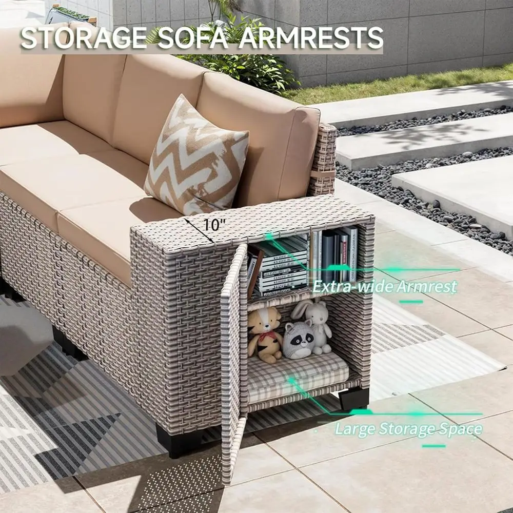 7-Piece Outdoor Patio Furnitur - Outdoor Furniture Fire Pit Set review and price