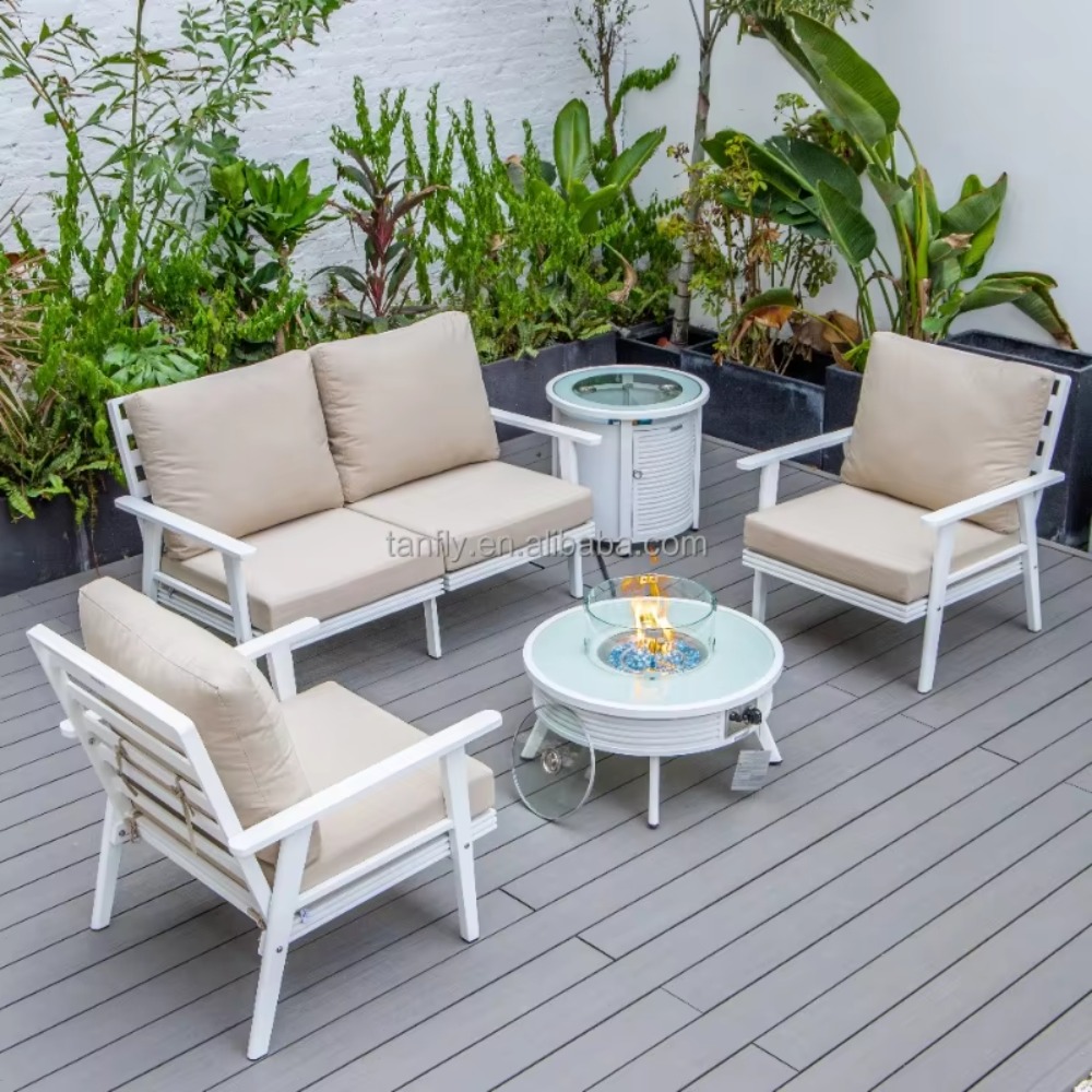 Villa Hotel Outdoor Furniture  - Outdoor Furniture Fire Pit Set review and price