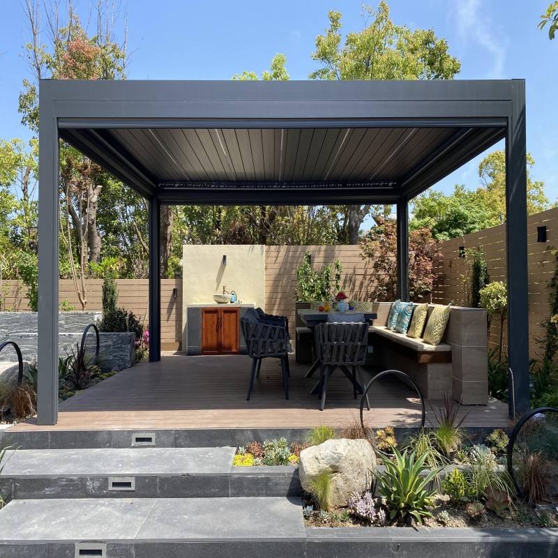 Various Sizes Aluminum Alloy R - Outdoor Furniture Gazebo review and price