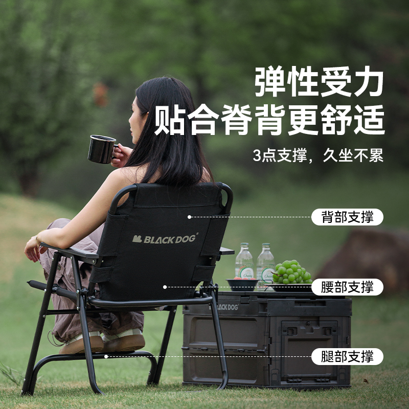 Black Dog Outdoor Camping Chai - Outdoor Furniture Recliner Set review and price