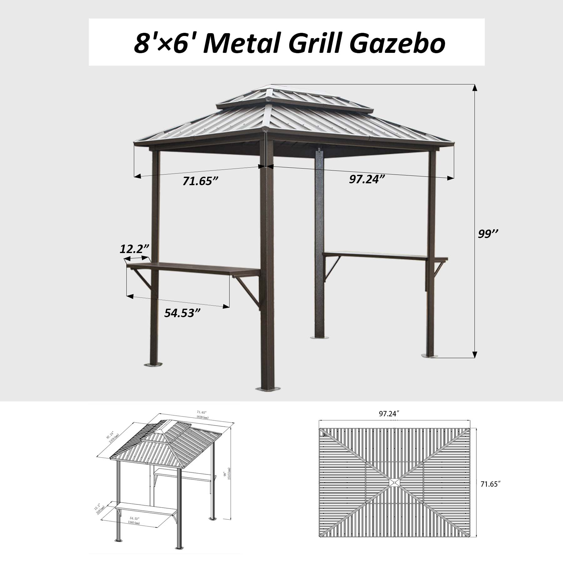 Outdoor Furniture Chinese Vint - Outdoor Furniture Gazebo review and price
