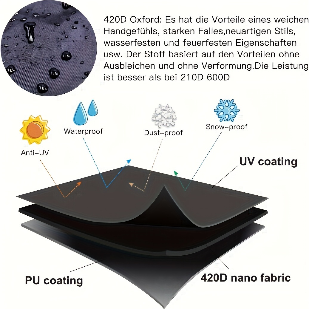 Black Outdoor Furniture Cover, - Outdoor Furniture Used review and price